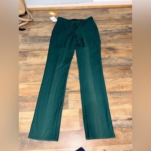 Steven Land Dante Dress Pants Green 30R NWT Slim Fit Formal Suit Trousers